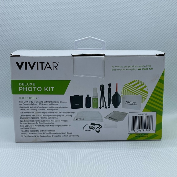 Vivitar Clean It, Deluxe Photo Kit - Picture 2 of 3